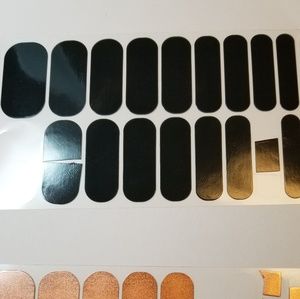 Jamberry Nail Wraps - Darkest Black Tint Partial